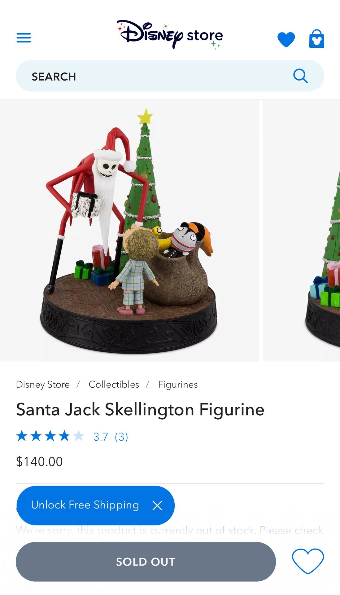 Jack Skellington Figurine 