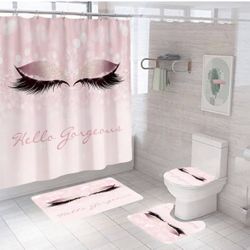16 Piece Shower Curtain Set BEAUTIFUL