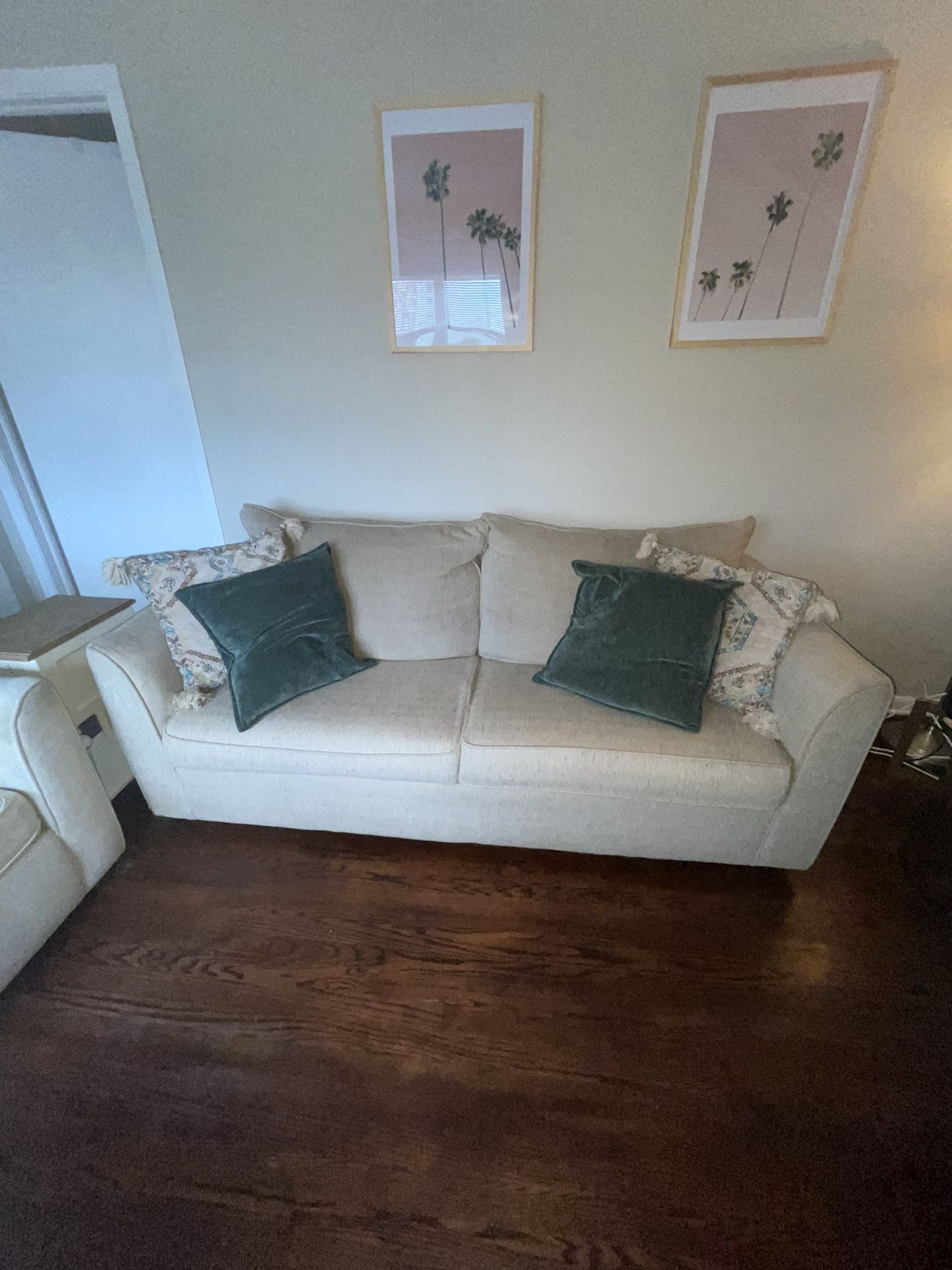 Two Couches -1 Pullout Sleeper 
