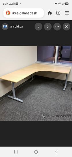 Free ikea galant desk