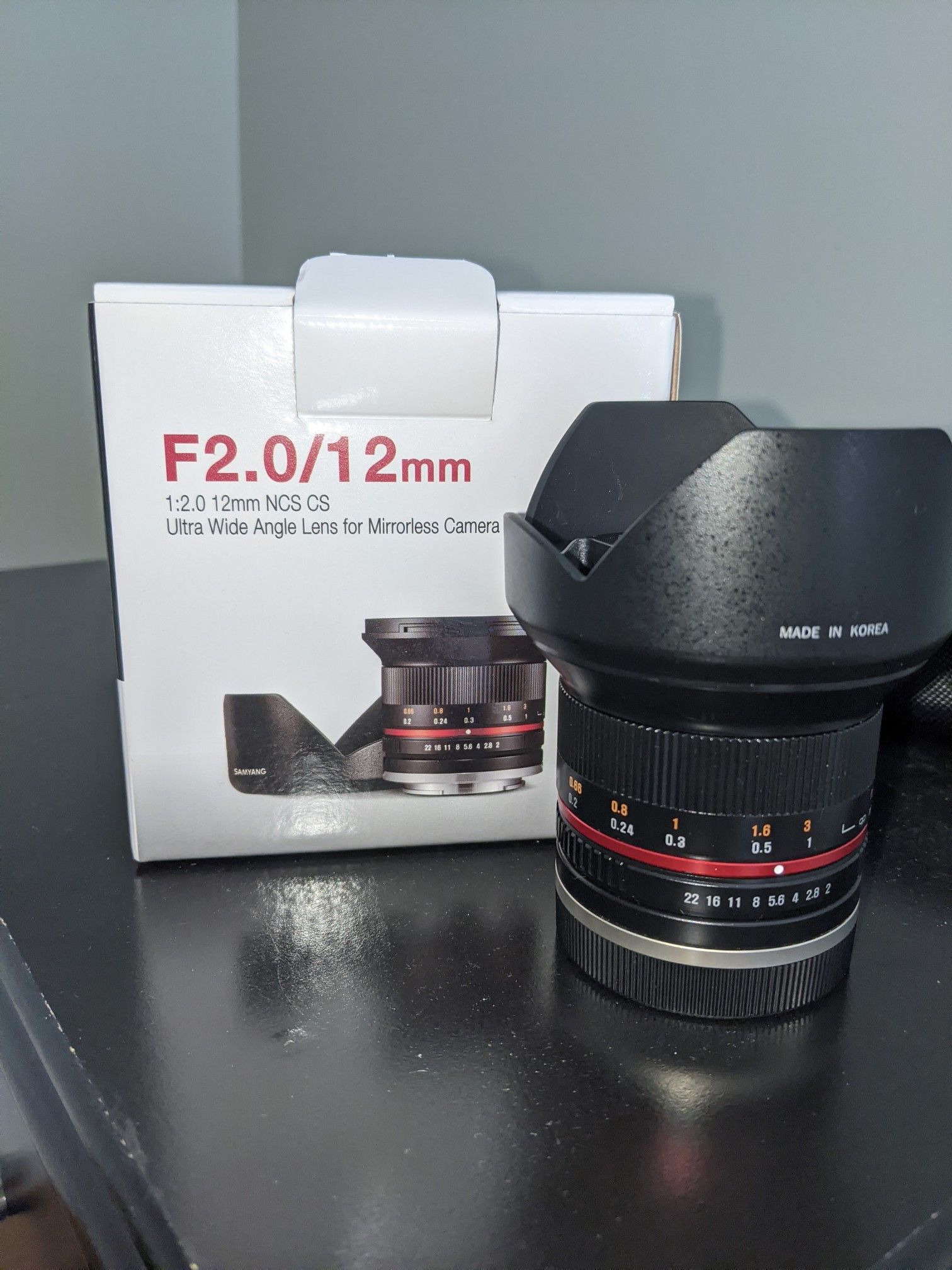 Samyang 12mm E mount