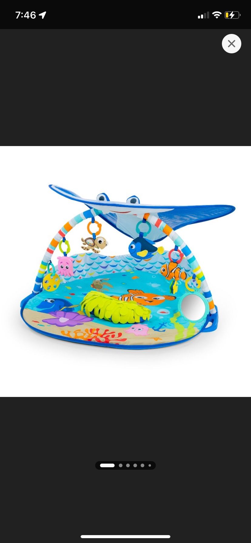 Disney Baby Finding Nemo Activity Play Gym