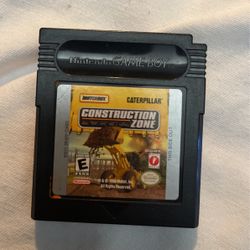 Matchbox Carterpillar Construction Zone Game Boy 