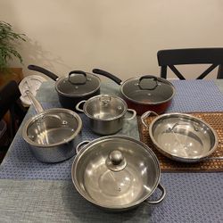 Assorted Cooking Pots