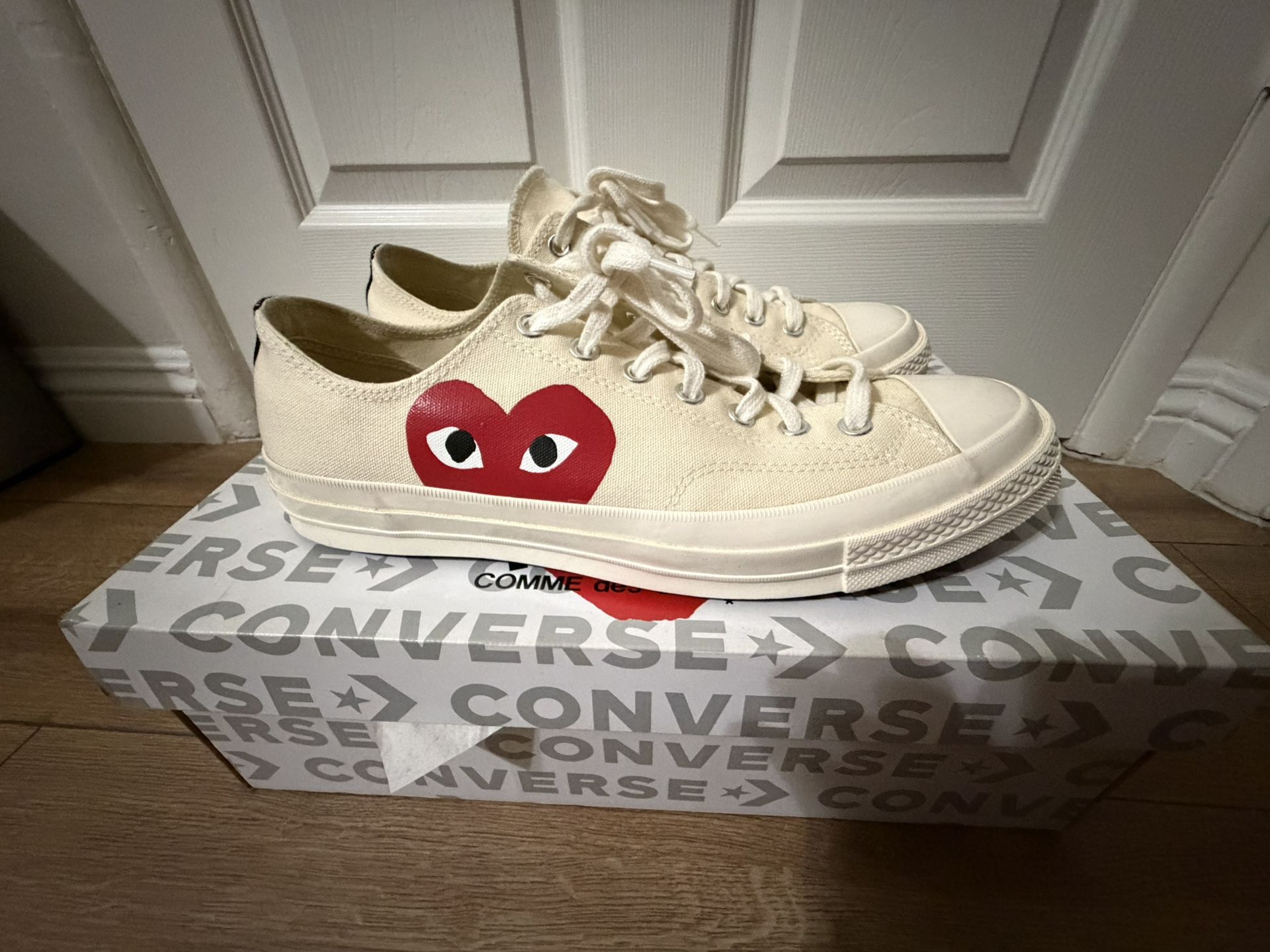 Comme Des Garçon Play Converse Size 11