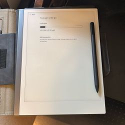 Remarkable 2 With Pen and Case