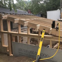 Framing And Metal Roofing 