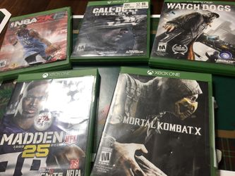 Used Xbox One games