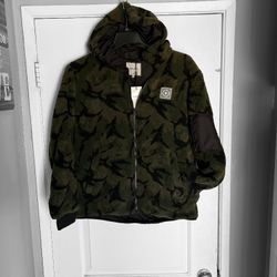 Men's Camo Jacket Xl New