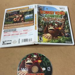 Donkey Kong Country Returns (Nintendo Wii, 2010) No Manual 