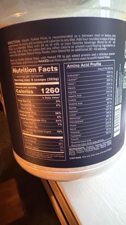 Naked Mass protein