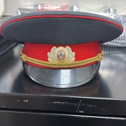 Russian USSR Officers Cap Cover Real Era 