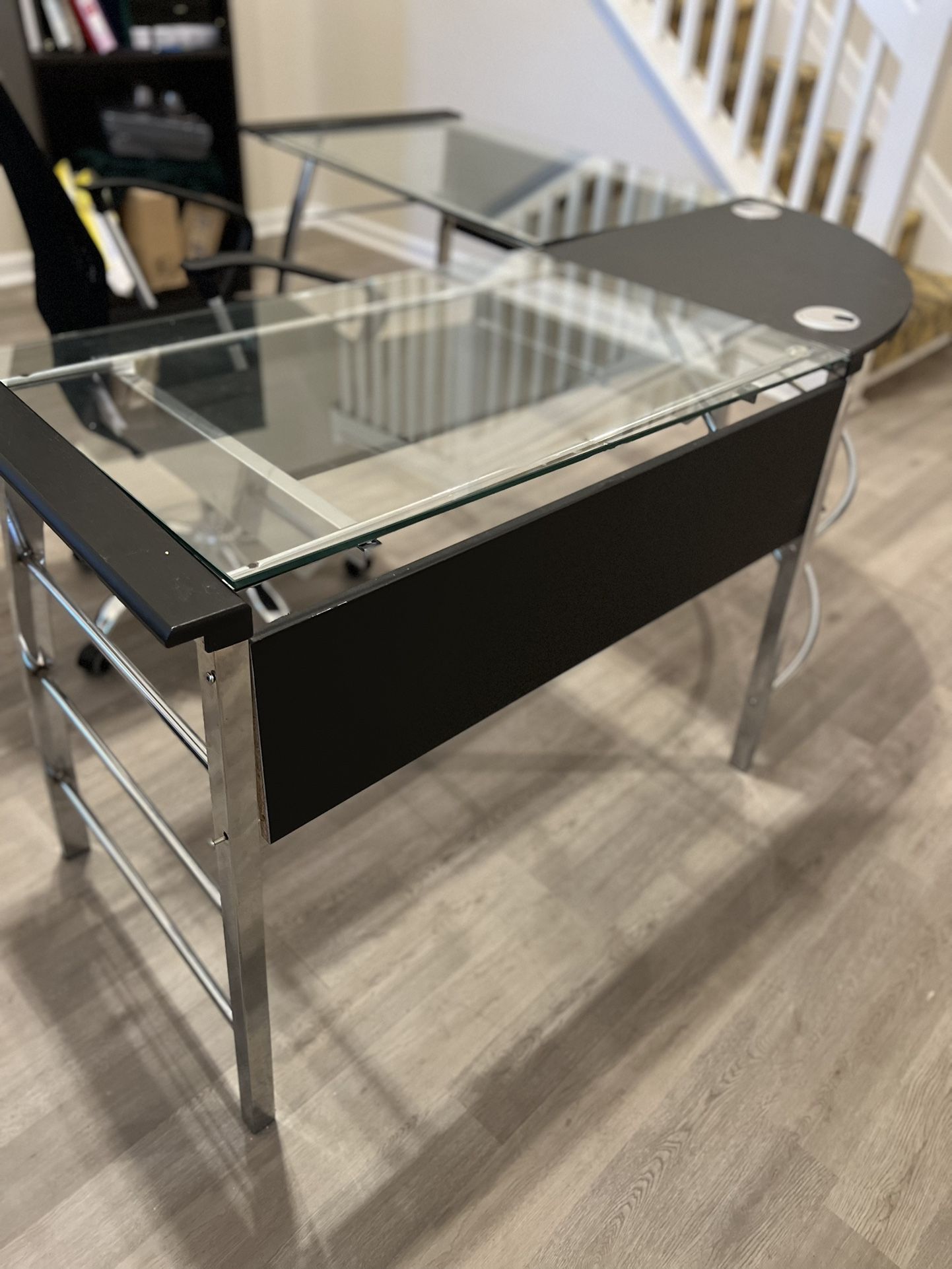 Glass Desk