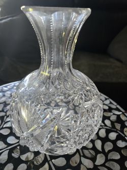 Lead Crystal Vase