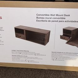 Homenations Convertible Wall Mount Desk