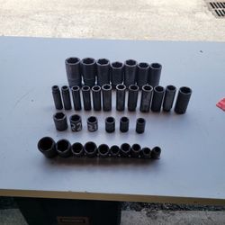 Axle Sockets 1/2  Used for Impact Gun 