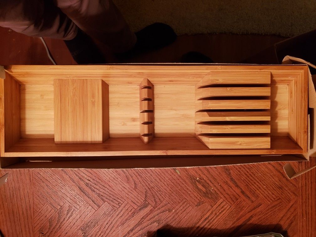 Wooden Knife Block