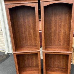 2 X Wooden Bookcases