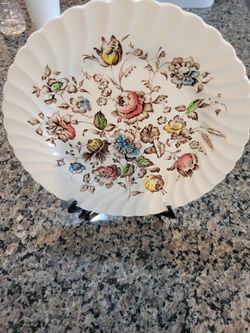 10 Inch Flower Print Plate