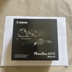 Canon PowerShot G7 X Mark Ill 20.1 Megapixel Digital Camera - Black