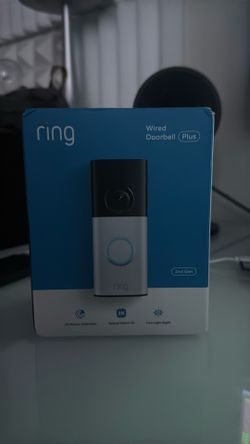 Ring Camera 4k 2nd Gen Wired Doorbell