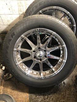 20” Chevy wheels