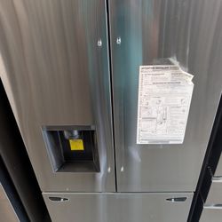 (NEW) LG Fridge - LRFXC2606S - Dual Ice Makers - Water Dispenser - Handles Included