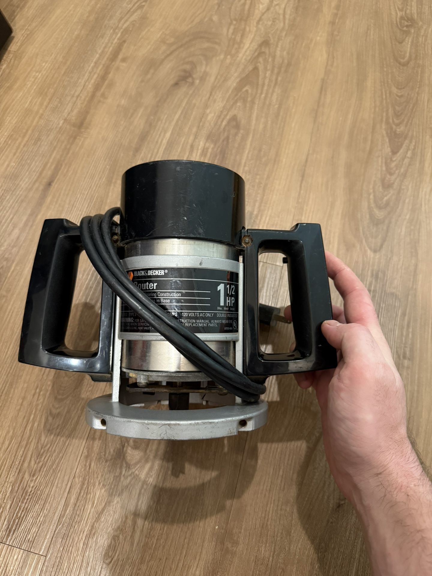Black & Decker 1½ HP Router
