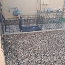 Small Or X-Large Pet Dog Cat Kennel Crates $20-$45 each See All Photos Read Description