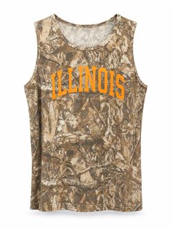 State Of Mine Women Tank Top Camo L NWT