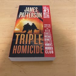 Brand New James Patterson Triple Homicide