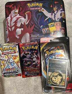 4 POKEMON SEALED ITEMS