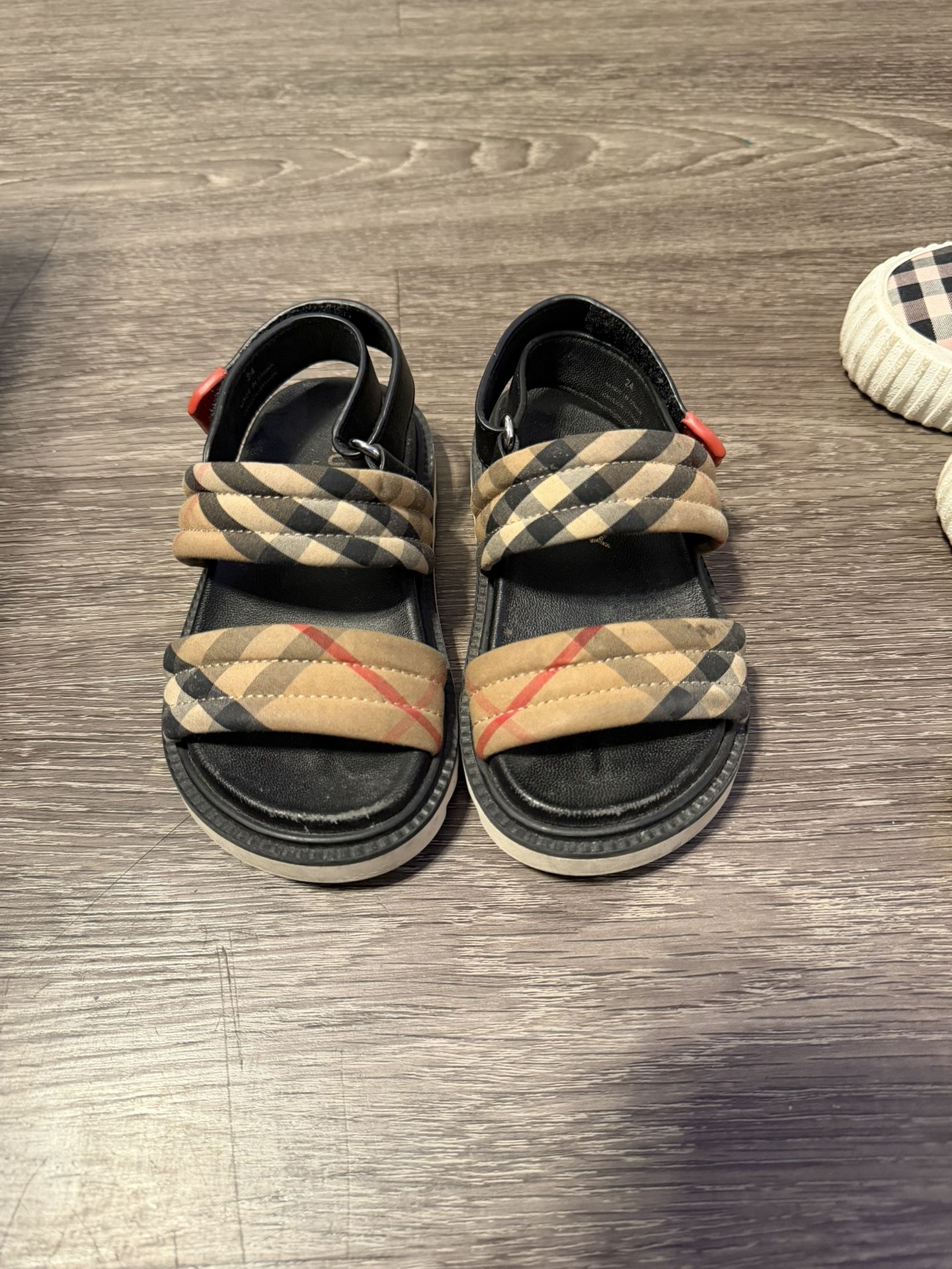 Kids Burberry Sandals Toddler