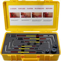 6800 Plumbing Plug Tool Kit, Pipe Water Stopper Kit 1/2" to 2" for Professional Plumber Plumbing Repair Tools(6 Tools+Carrying case), No Draining Need