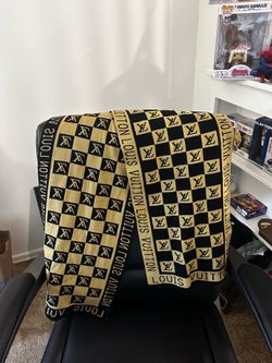 Authentic Louis Vuitton Monogram Check Scarf