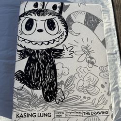 Pop Mart How2Work Kasing Lung Monsters 10th ANNIVERSARY Drawing Book Labubu