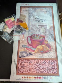 Embroidery kit "Coffee "