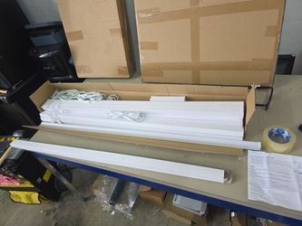 Led shop lights- 4 feet- T5-  22w - 22000im- 65000k- - white bright- set of 10