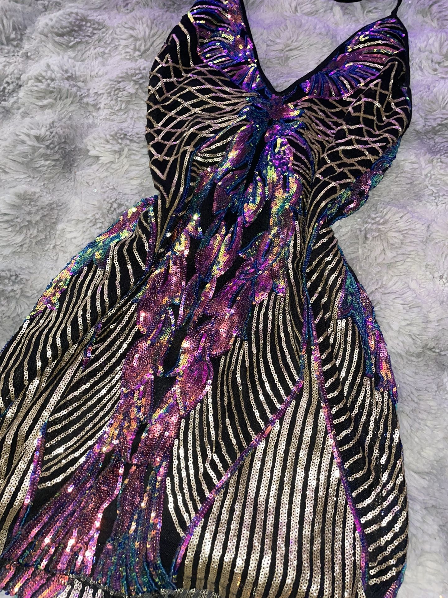 Fashion Nova Sequin Party Dress