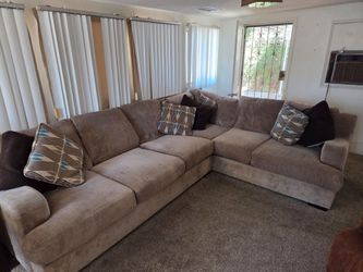 Large Beige Sectional