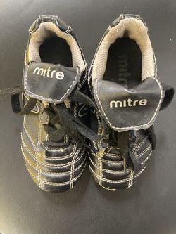 Little Kids Black Soccer Cleats 