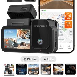 Brand New UNOPENED Wolfbox X5 Dashcam