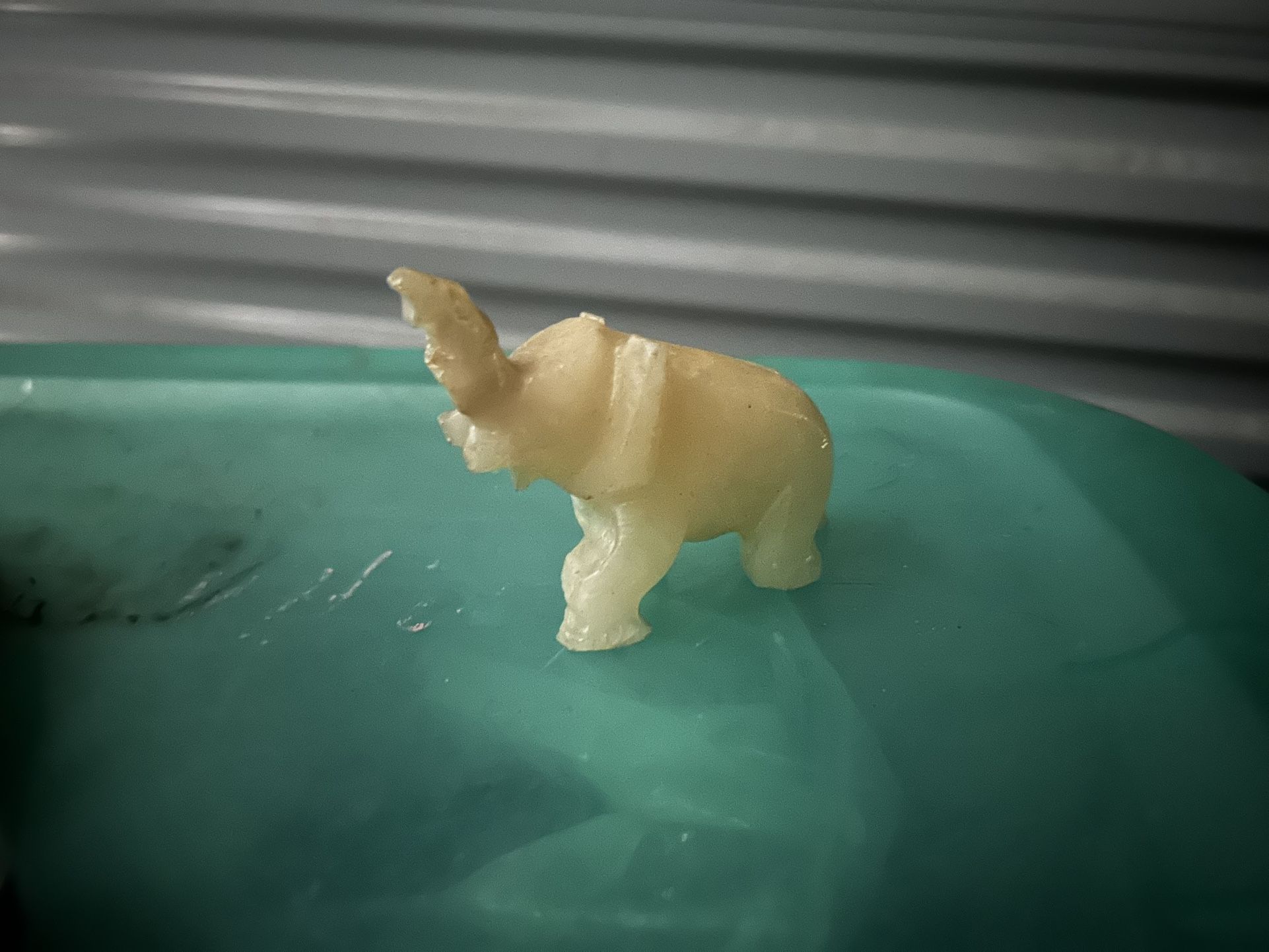 Onyx Hand Carved Elephant 