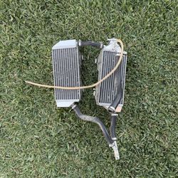 Dirt bike radiator