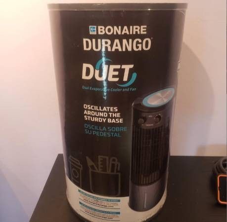 Bonaire Durango Duet Portable Evaporative Cooler Speed Setting+ - Main Image