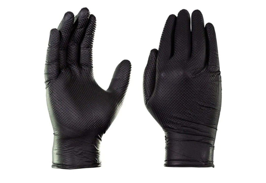 GLOVEWORKS HD Nitrile Gloves mil Nitrile Disposable Gloves XL 1000
