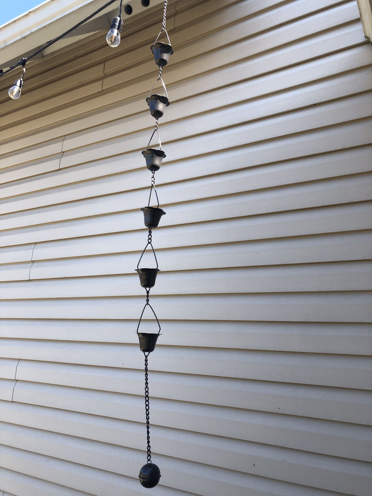 Aluminum Bell Rain Chain