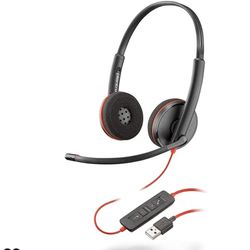 Poly Blackwire Headset USB great for calls!