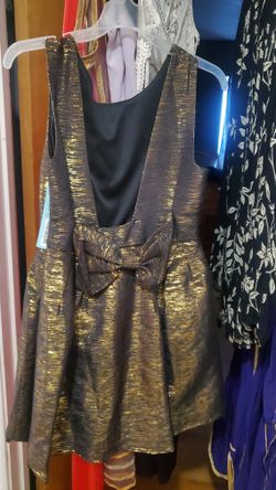 $8Gold Party Dress