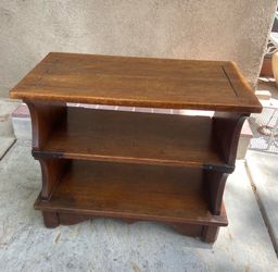 Spanish Colonial Book Shelf/Side Table Or Nightstand